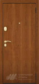 Дверь в квартиру с ламинатом №73 с отделкой Ламинат - фото