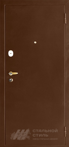 Дверь ДУ №35 с отделкой Порошковое напыление - фото