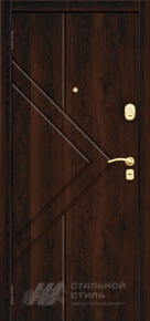 Дверь с тремя контурами уплотнения с отделкой МДФ ПВХ - фото №2