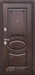 Дверь с терморазрывом  №16 с отделкой МДФ ПВХ - фото