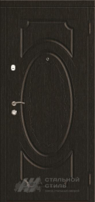 Дверь с белой панелью №542 с отделкой МДФ ПВХ - фото