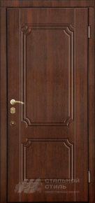 Противошумная дверь сосна ДШ №14 с отделкой МДФ ПВХ - фото