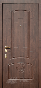 Тихая входная дверь ДШ №18 с отделкой МДФ ПВХ - фото