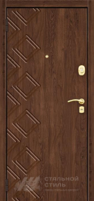 Входная металлическая дверь МДФ-ПВХ для дома с отделкой МДФ ПВХ - фото №2