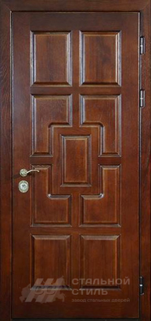 Дверь «Дверь МДФ №51» c отделкой МДФ ПВХ