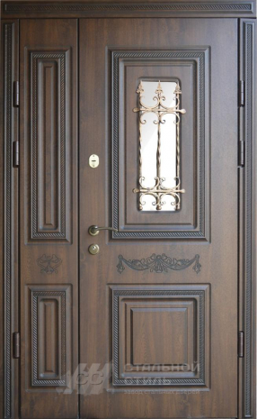 Дверь «Парадная дверь №359» c отделкой Массив дуба