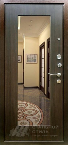 Дверь «Дверь с зеркалом №50» c отделкой МДФ ПВХ